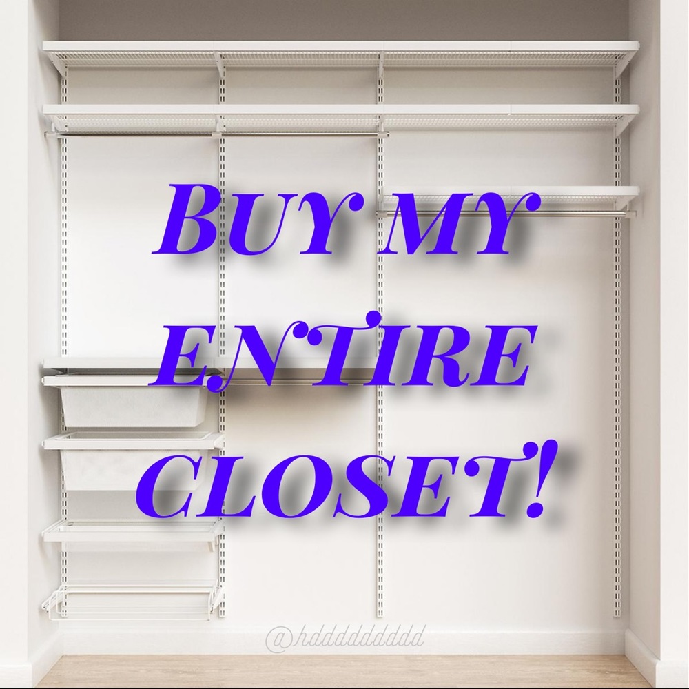Entire closet